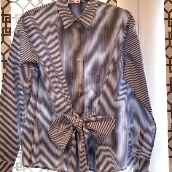 NWT SZ 4 Play and white H&M top - Picture 6 of 9